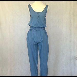 Romeo + Juliet Chambray Jumpsuit